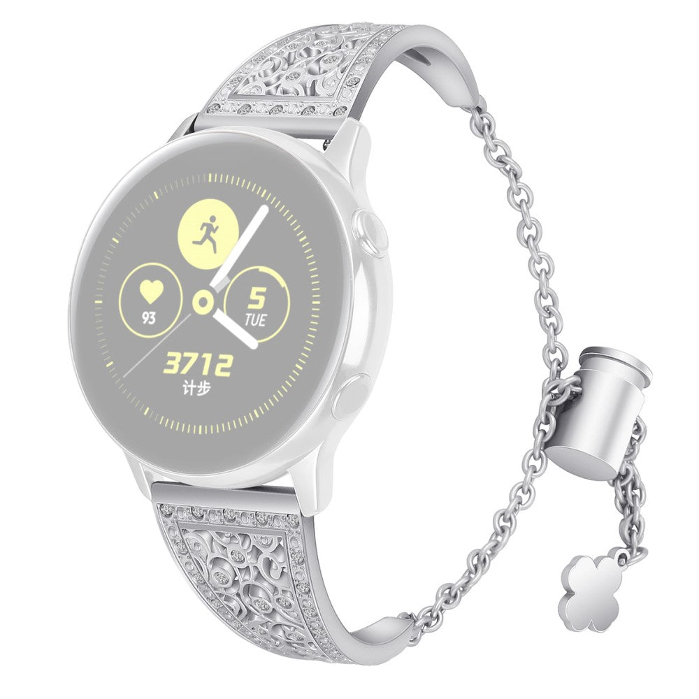 Elegant Metal Og Rhinsten Universal Rem passer til Smartwatch
