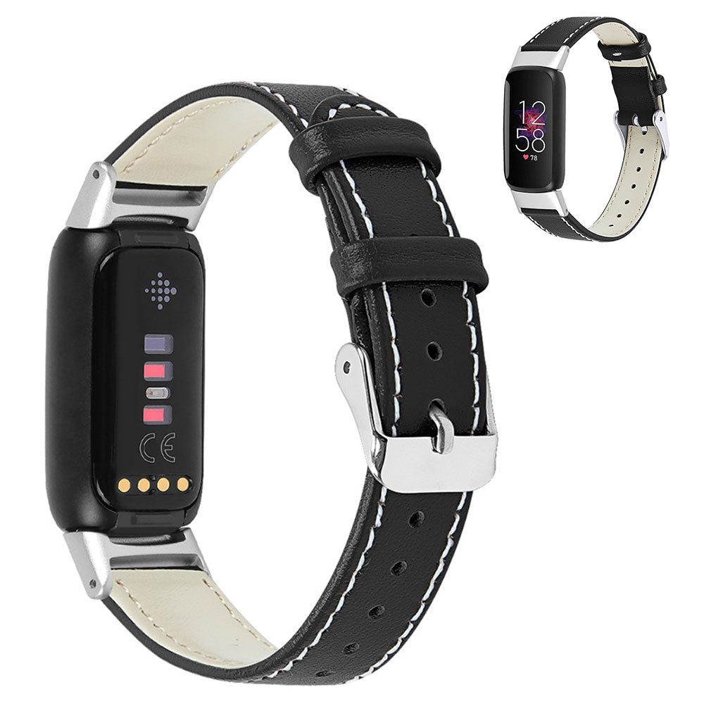 Rigtigt Flot Ægte Læder Rem passer til Fitbit Luxe