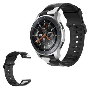 Silikone Universal Rem passer til Samsung Galaxy Watch 3 (45mm) / Samsung Galaxy Watch (46mm)