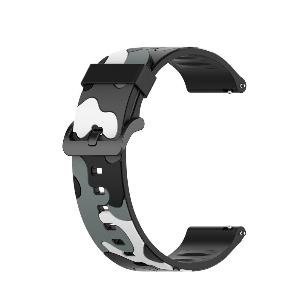 Silikone Universal Rem passer til Samsung Galaxy Watch 3 (45mm) / Samsung Galaxy Watch (46mm)