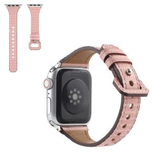 Smuk Ægte Læder Universal Rem passer til Apple Smartwatch