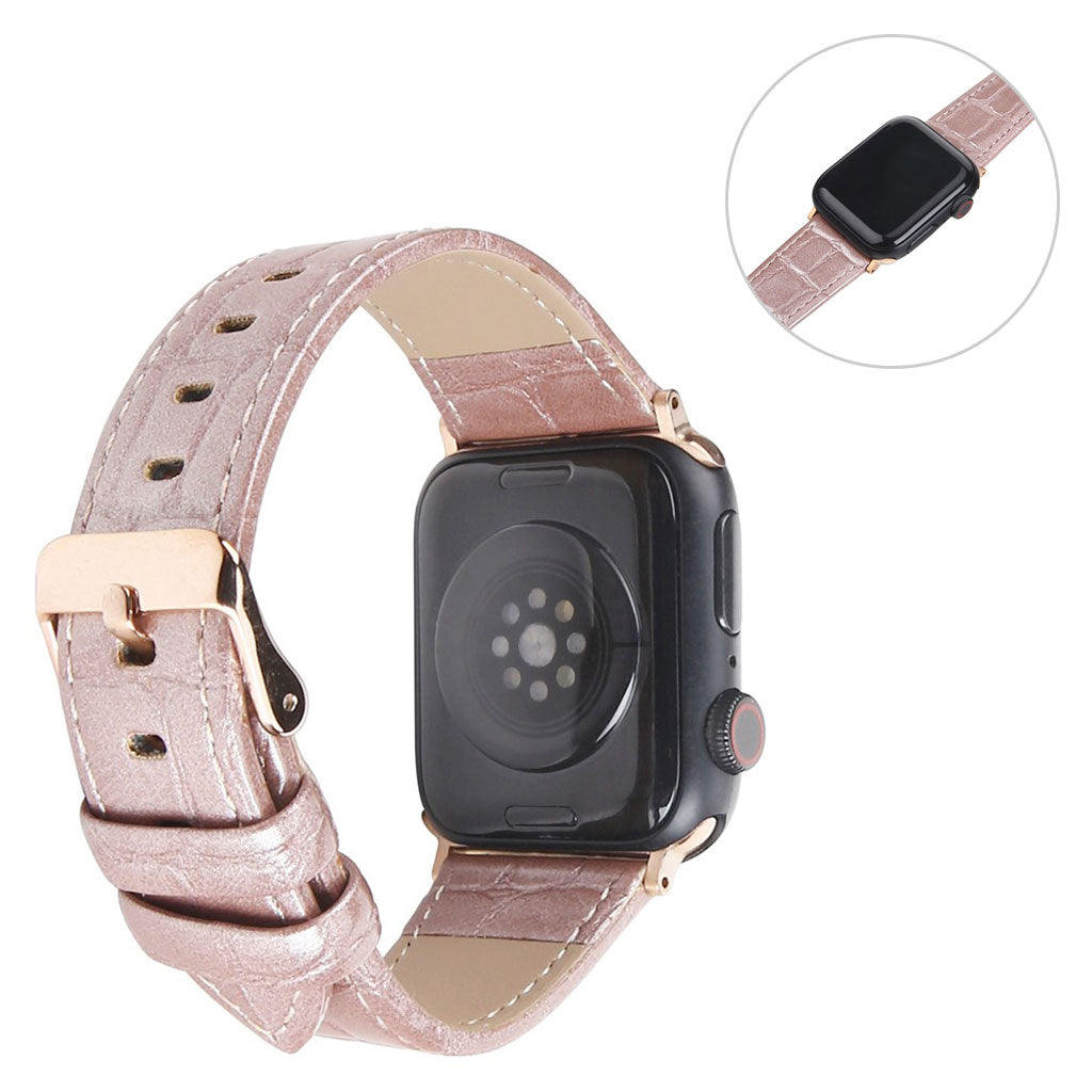 Super Smuk Kunstlæder Universal Rem passer til Apple Smartwatch
