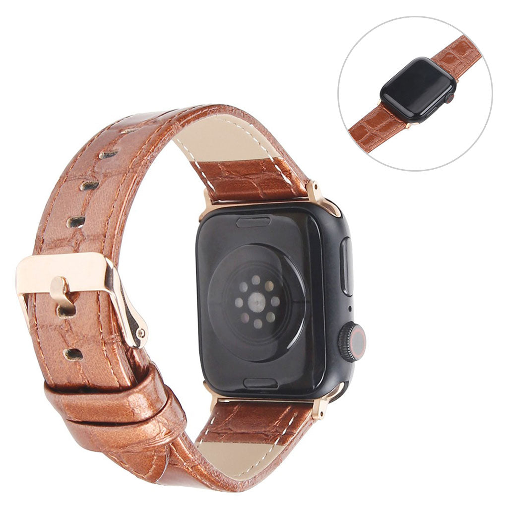 Super Smuk Kunstlæder Universal Rem passer til Apple Smartwatch
