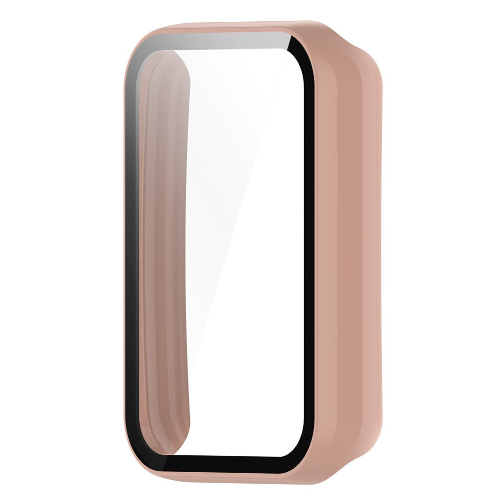 Vildt Flot Cover med Skærmbeskytter i Plastik og Hærdet Glas passer til Oppo Band 2