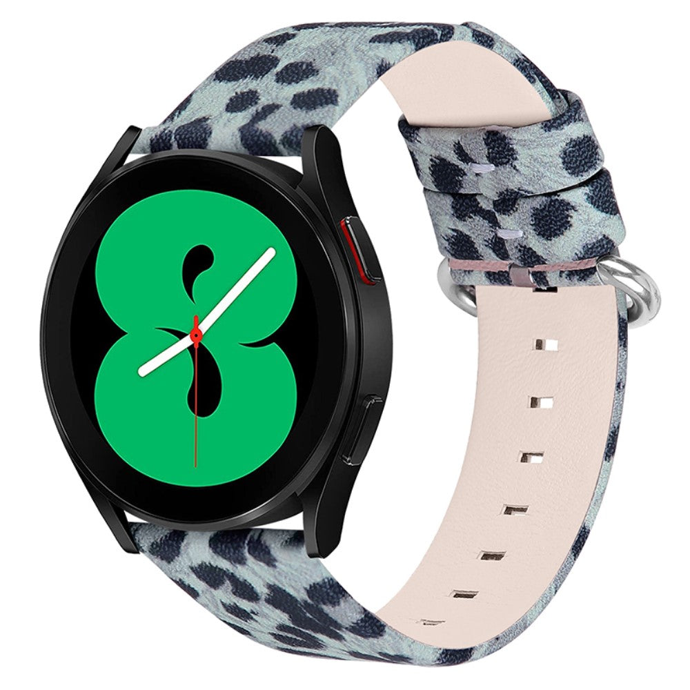 Ægte Læder Universal Rem passer til Haylou Solar LS05 / Xiaomi Mi Watch Color Sports