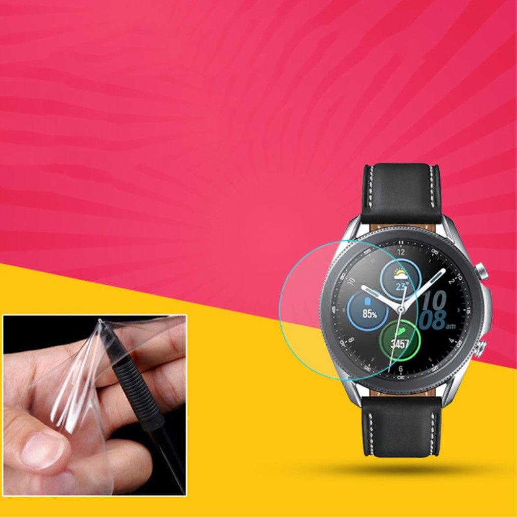 Plastik Skærmbeskytter passer til Samsung Galaxy Watch 3 (45mm)