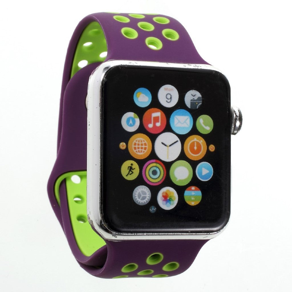 Rigtigt Smuk Silikone Rem passer til Apple Watch Series 1-3 38mm Udsalg