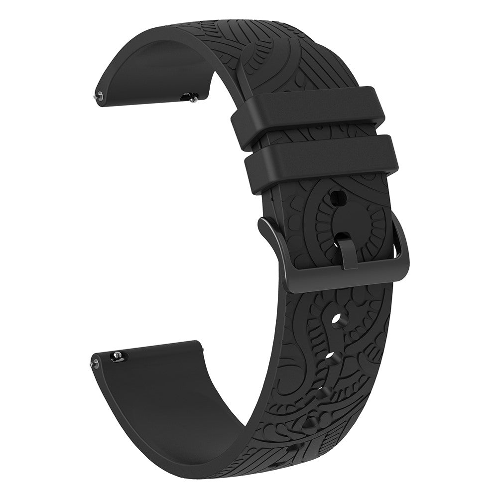 Super Slidstærk Silikone Universal Rem passer til Smartwatch