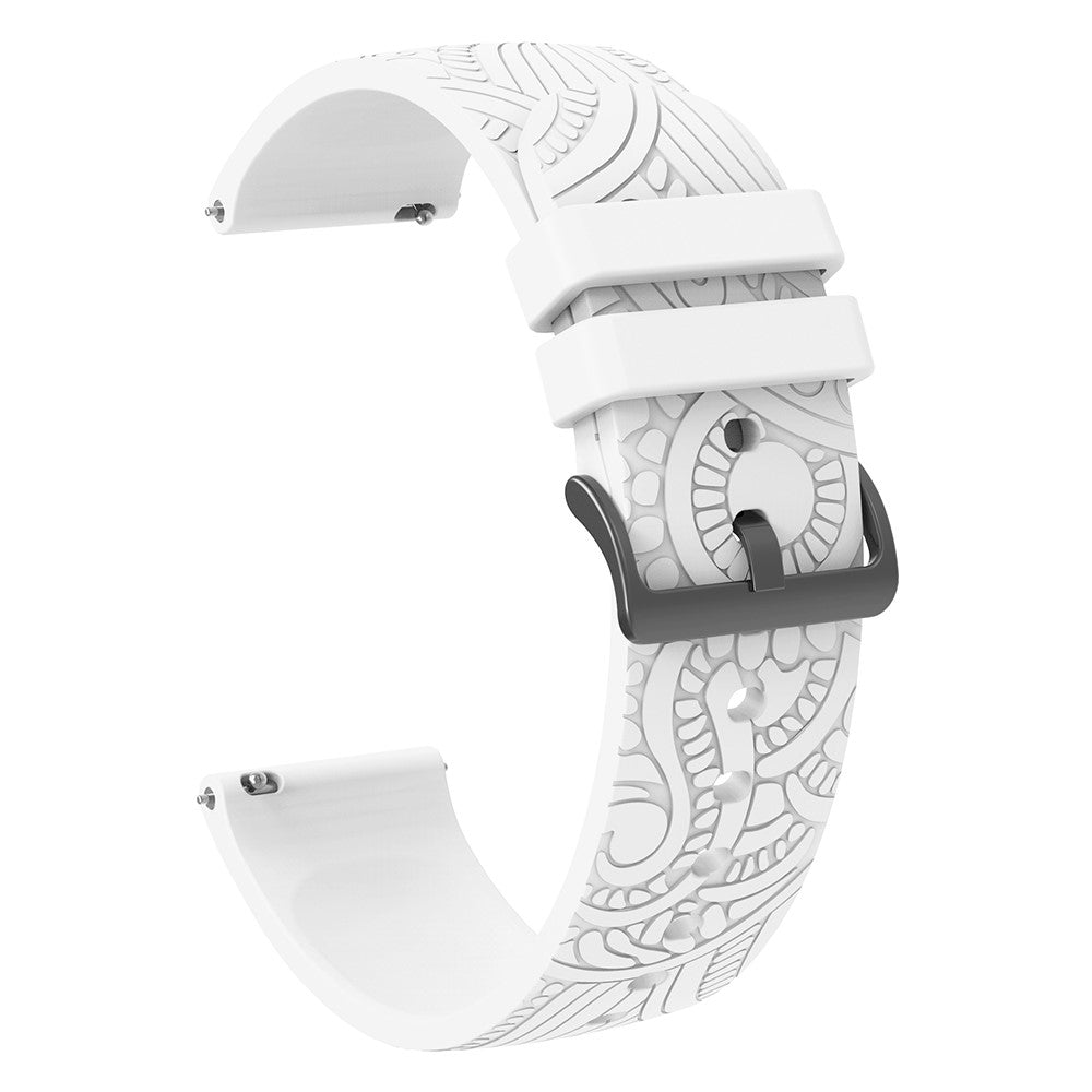Super Slidstærk Silikone Universal Rem passer til Smartwatch