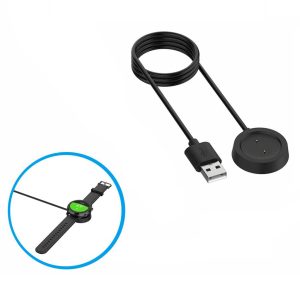 Plastik USB Ladestation passer til Amazfit GTR 42mm / Amazfit GTR 47mm