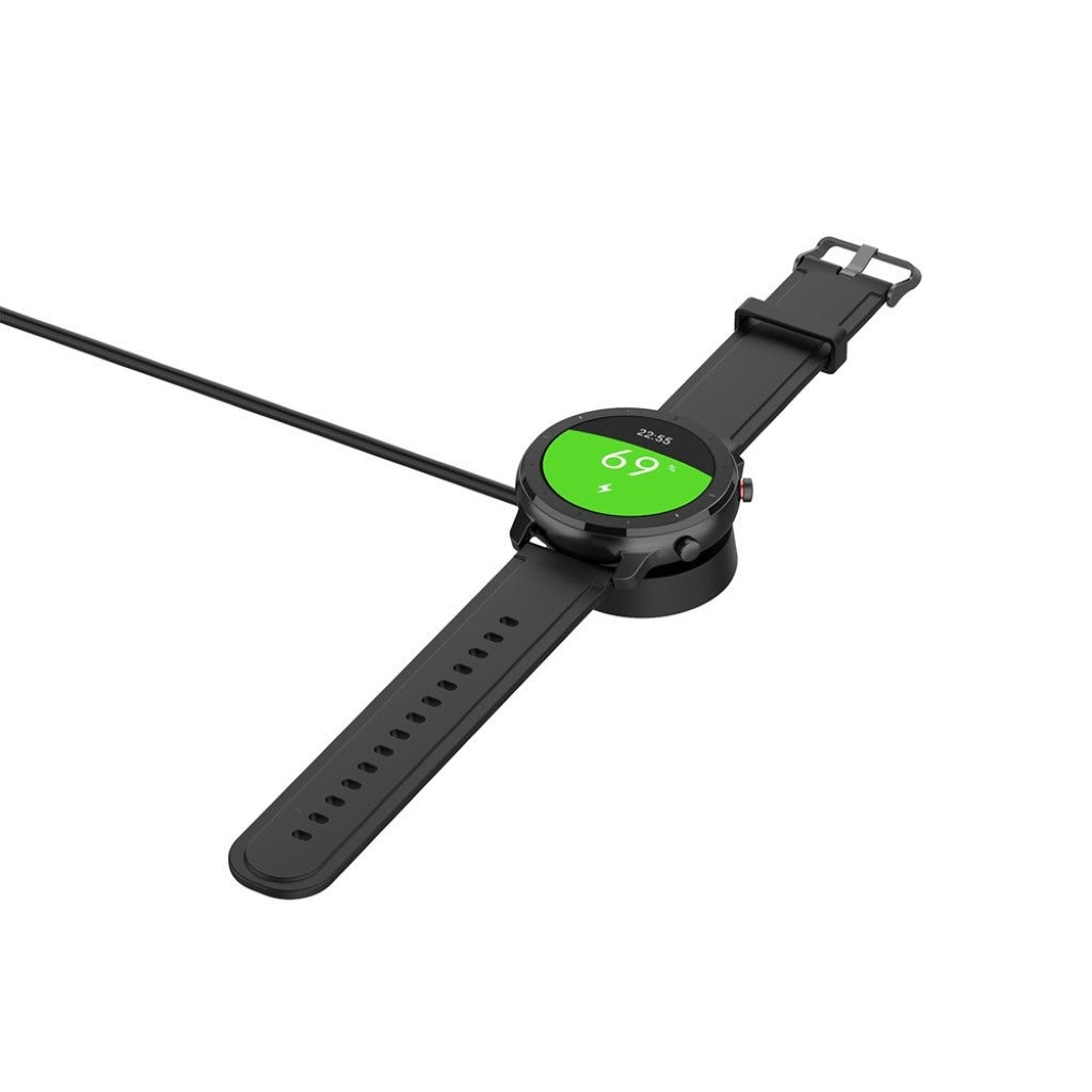 Plastik USB Ladestation passer til Amazfit GTR 42mm / Amazfit GTR 47mm