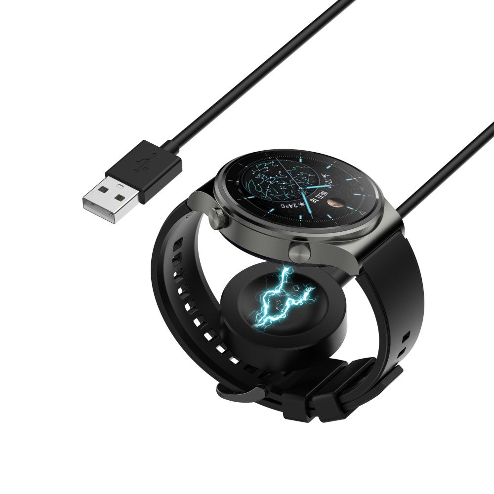 1m Plastik Trådløs Ladestation passer til Huawei Watch 3 Pro Mode
