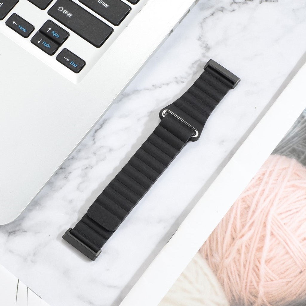Ægte Læder Universal Rem passer til Fitbit Versa 3 / Fitbit Sense 1