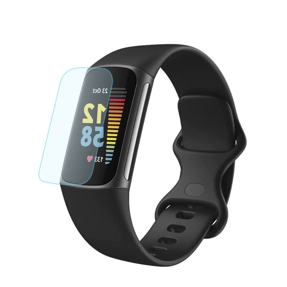 Plastik HD Skærmbeskytter passer til Fitbit Charge 5 Online