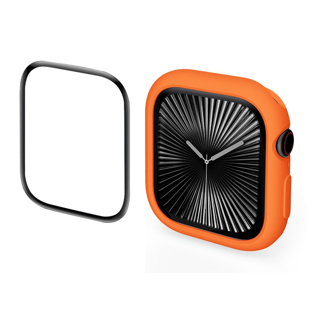 Silikone Skærmbeskytter passer til Apple Watch Series 10 42mm