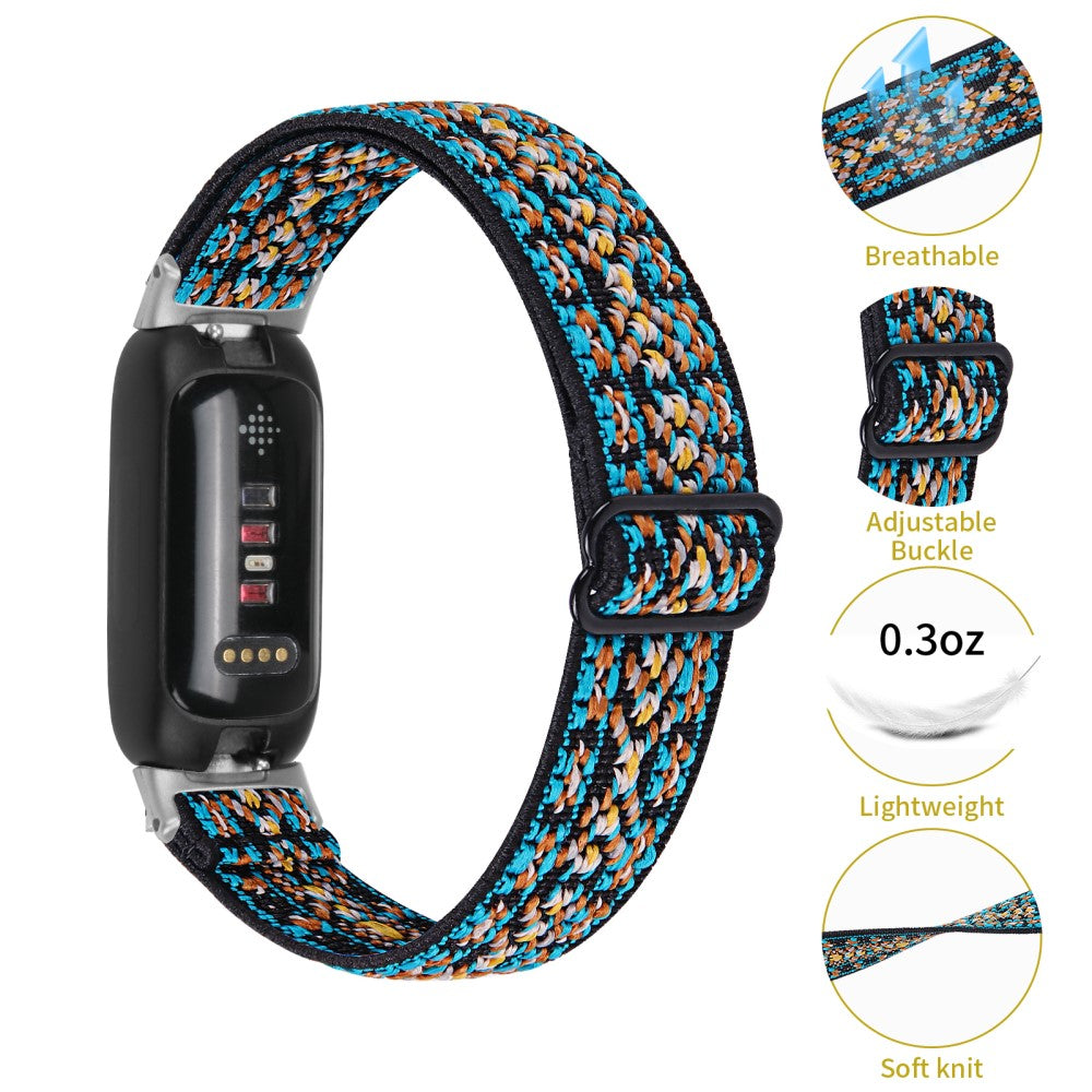 Skøn Nylon Rem passer til Fitbit Inspire 3 på udsalg