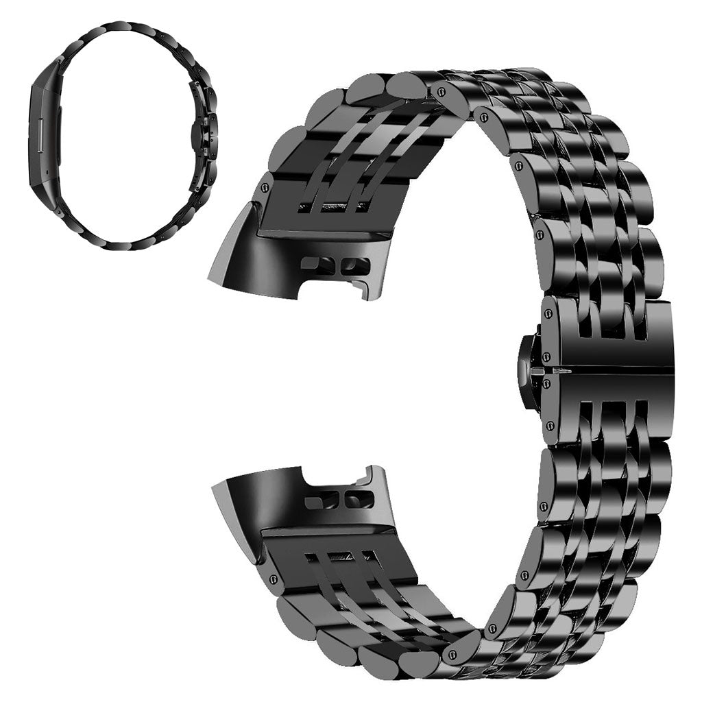 Cool Metal Universal Rem passer til Fitbit Charge 4 / Fitbit Charge 3