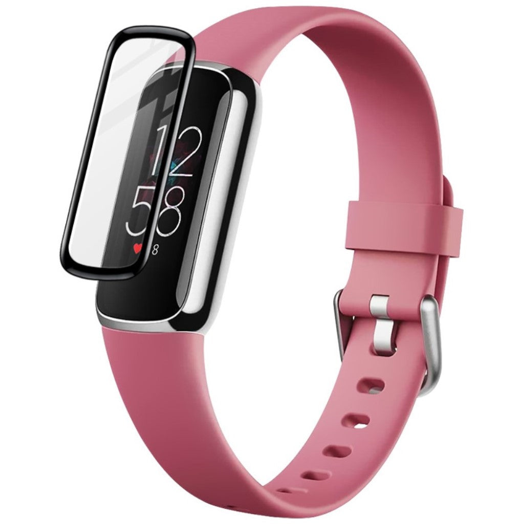 Plastik Skærmbeskytter passer til Fitbit Luxe