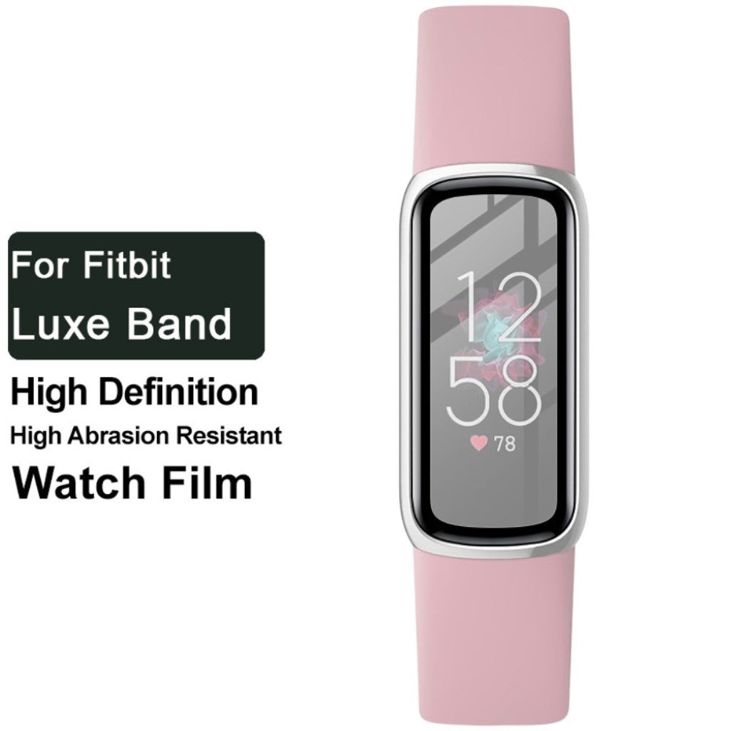 Plastik Skærmbeskytter passer til Fitbit Luxe