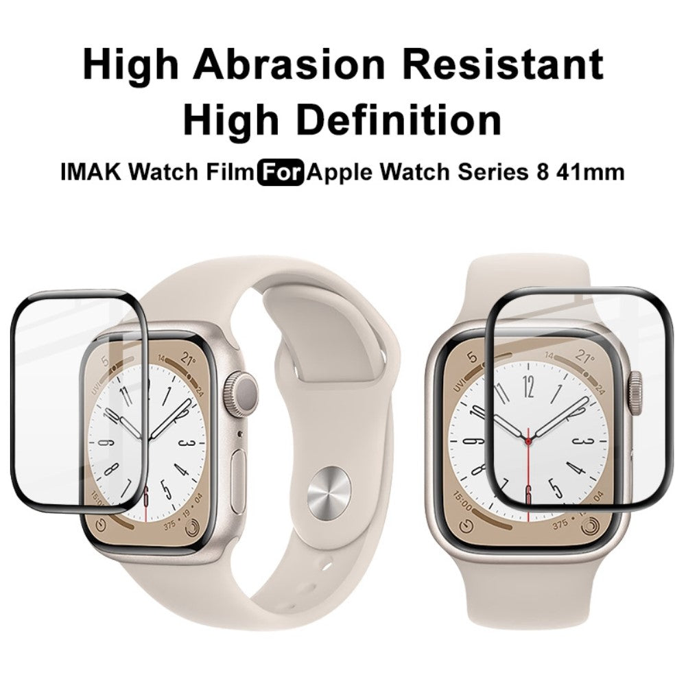 Plastik HD Universal Skærmbeskytter passer til Apple Watch Series 8 (41mm) / Apple Watch Series 7 41mm