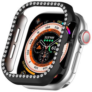 Rhinsten og Silikone Bumper passer til Apple Watch Series 10 42mm