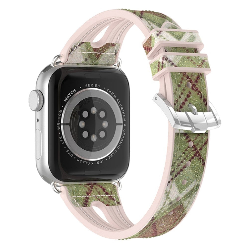 Rigtigt Fint Silikone Universal Rem passer til Apple Smartwatch Online Hot Salg