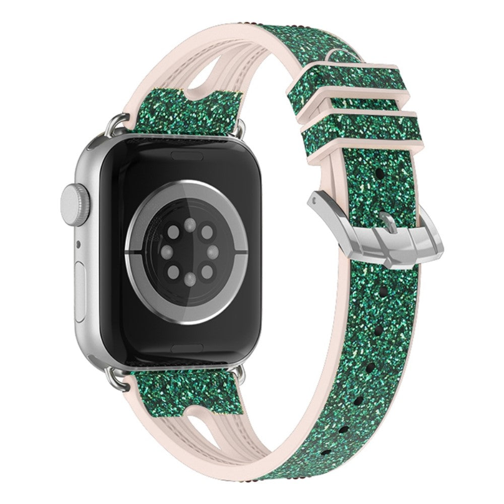Rigtigt Fint Silikone Universal Rem passer til Apple Smartwatch Online Hot Salg