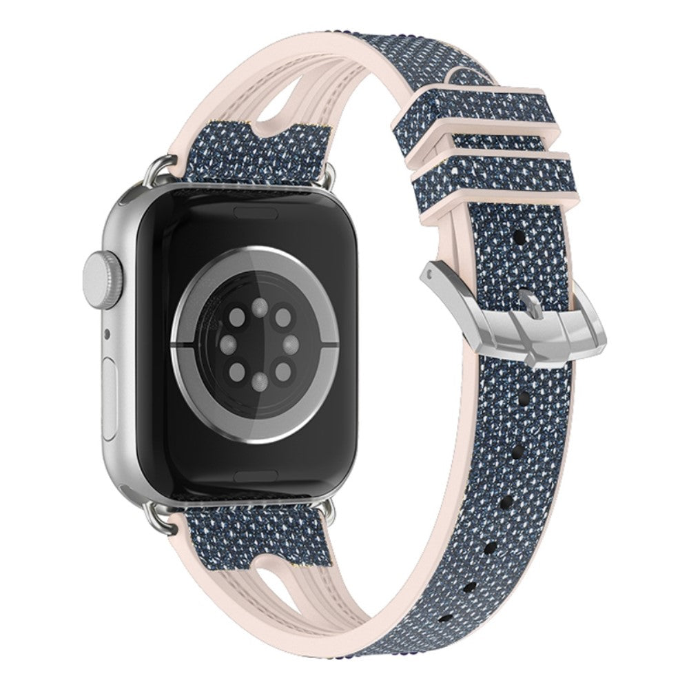 Rigtigt Fint Silikone Universal Rem passer til Apple Smartwatch Online Hot Salg
