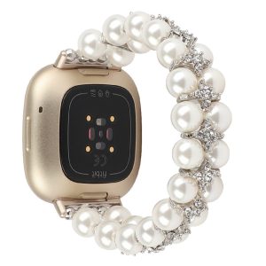 Smuk Rhinsten Universal Rem passer til Fitbit Sense 1 / Fitbit Versa 3