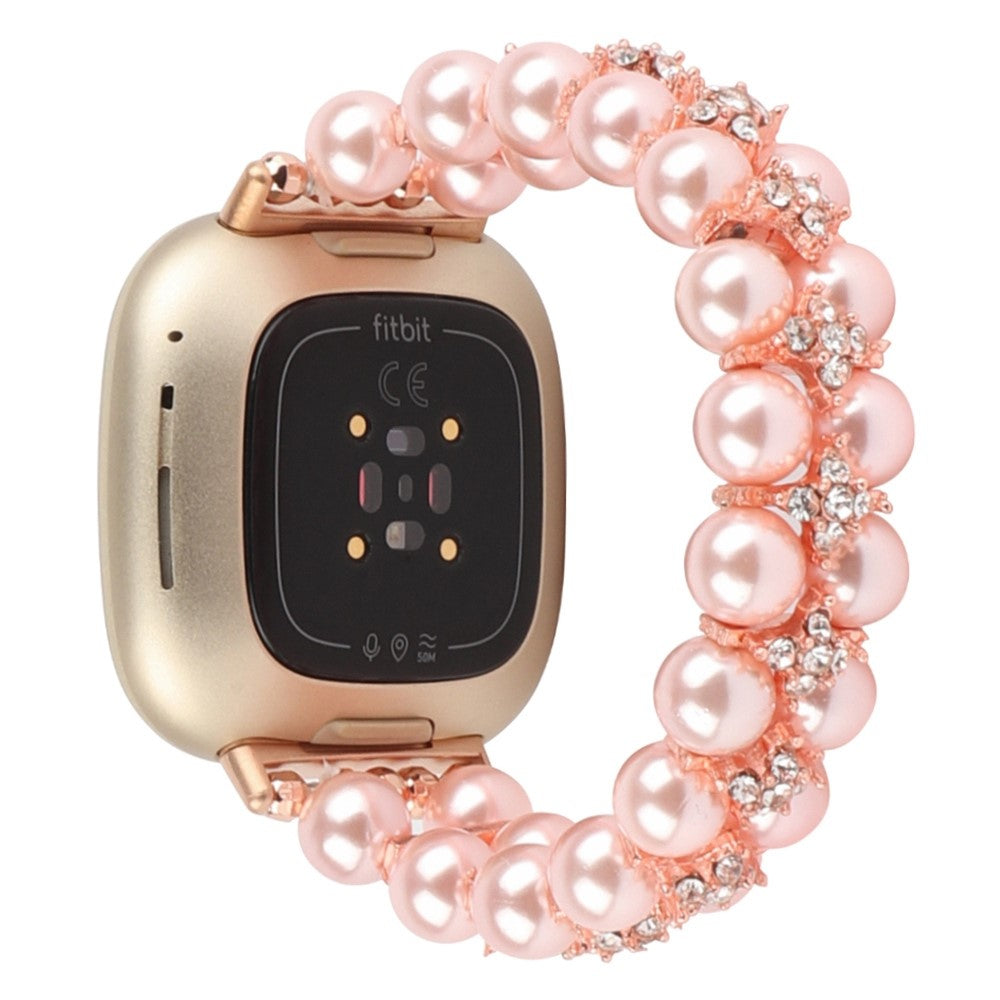 Smuk Rhinsten Universal Rem passer til Fitbit Sense 1 / Fitbit Versa 3