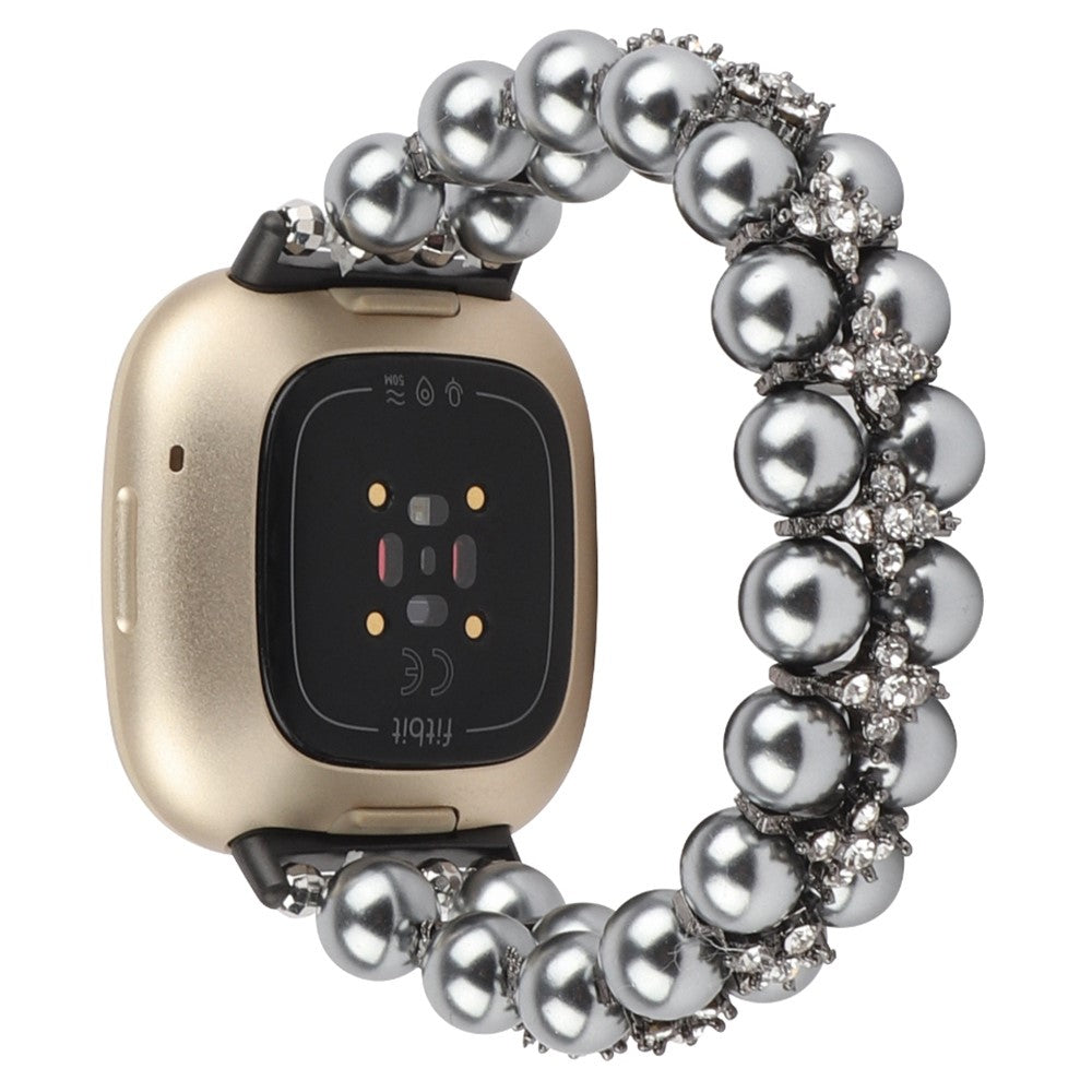 Smuk Rhinsten Universal Rem passer til Fitbit Sense 1 / Fitbit Versa 3