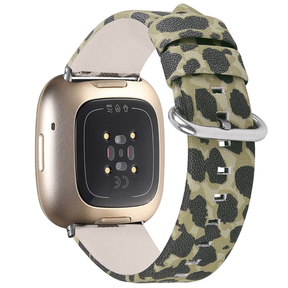 Ægte Læder Universal Rem passer til Fitbit Sense 1 / Fitbit Versa 3