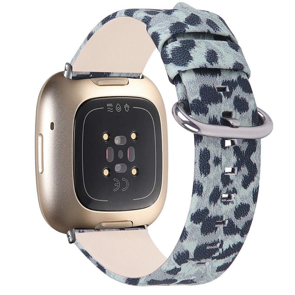Ægte Læder Universal Rem passer til Fitbit Sense 1 / Fitbit Versa 3