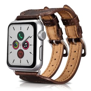 Ægte Læder Universal Rem passer til Apple Watch Series 5 44mm / Apple Watch 44mm