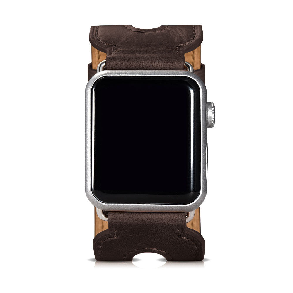 Ægte Læder Universal Rem passer til Apple Watch Series 5 44mm / Apple Watch 44mm