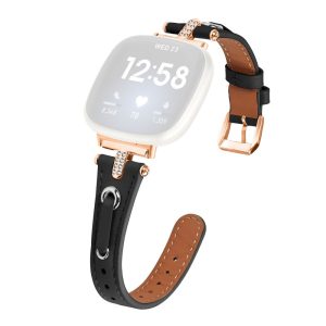 Ægte Læder Universal Rem passer til Fitbit Versa 4 / Fitbit Sense 2