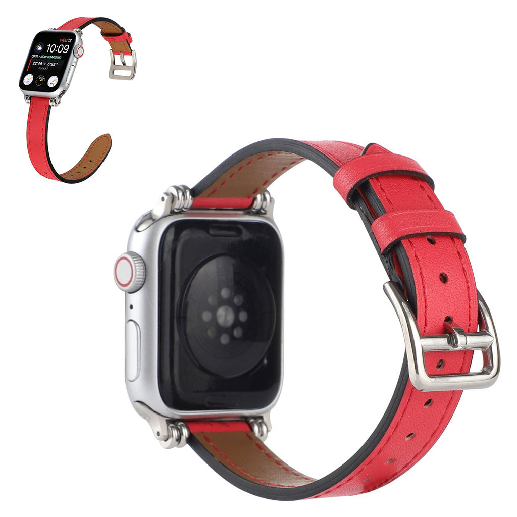 Cool Ægte Læder Universal Rem passer til Apple Smartwatch