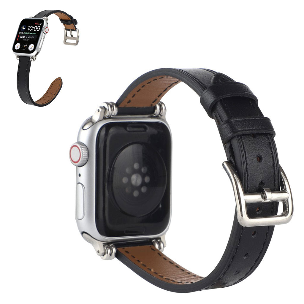 Cool Ægte Læder Universal Rem passer til Apple Smartwatch