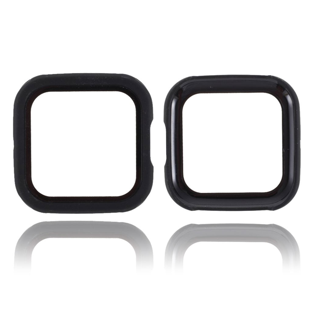 Mega Fed Cover med Skærmbeskytter i Silikone og Hærdet Glas passer til Fitbit Versa 2