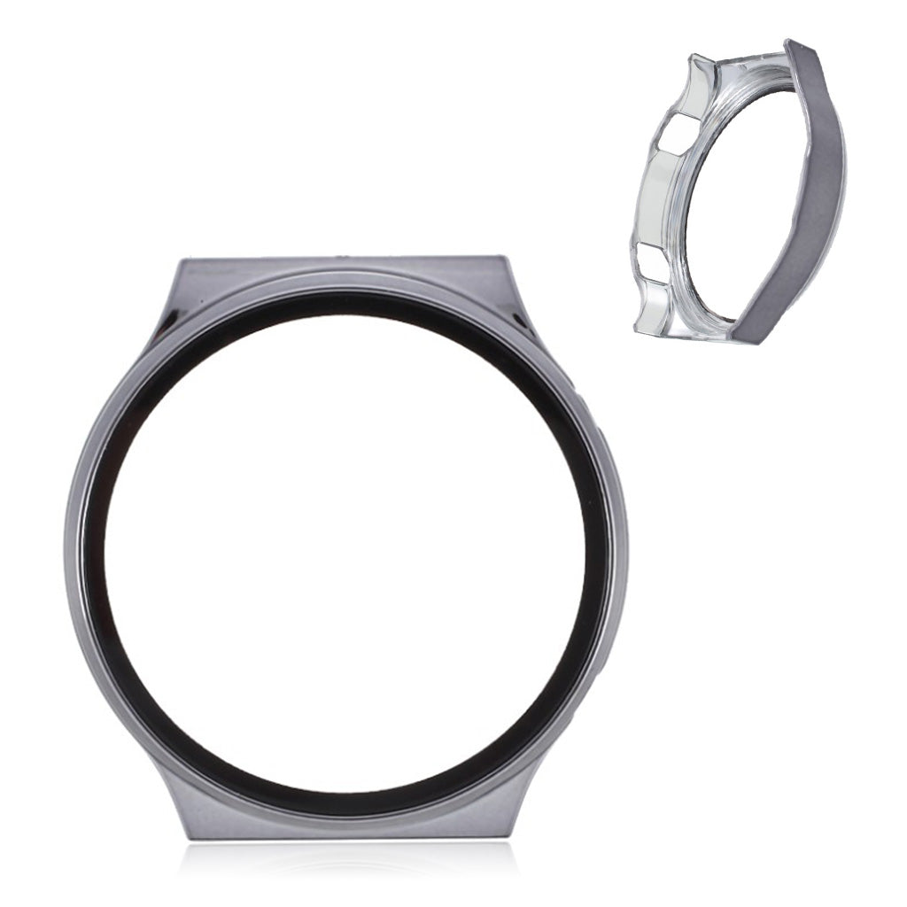 Mega Godt Cover med Skærmbeskytter i Silikone og Hærdet Glas passer til Huawei Watch GT 2 Pro