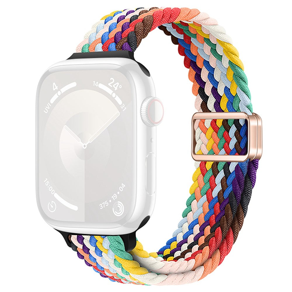 Rigtigt Slidstærk Nylon Universal Rem passer til Apple Smartwatch