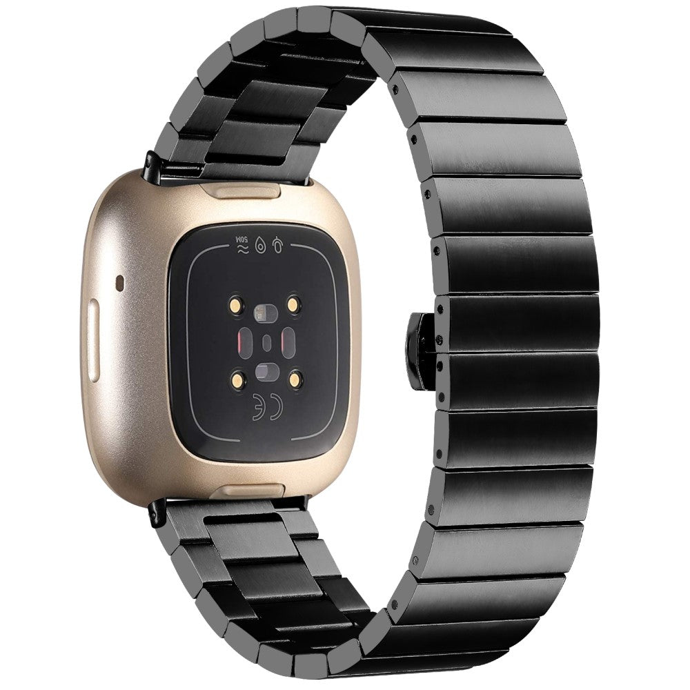 Cool Metal Universal Rem passer til Fitbit Sense 2 / Fitbit Versa 4