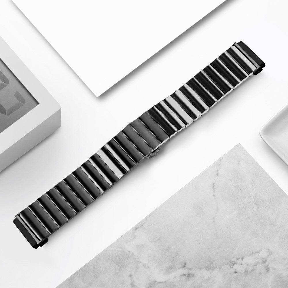 Cool Metal Universal Rem passer til Fitbit Sense 2 / Fitbit Versa 4