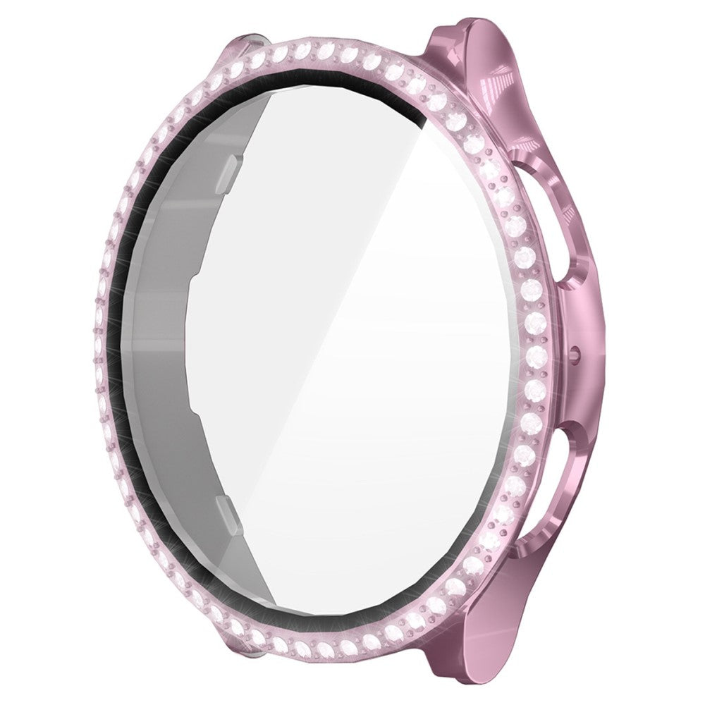 Fleksibel Cover med Skærmbeskytter i Rhinsten og Silikone passer til Samsung Galaxy Watch 7 40mm