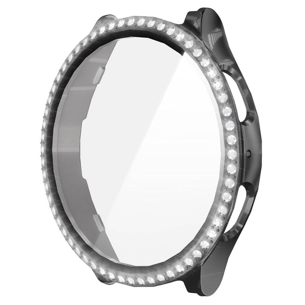 Fleksibel Cover med Skærmbeskytter i Rhinsten og Silikone passer til Samsung Galaxy Watch 7 40mm