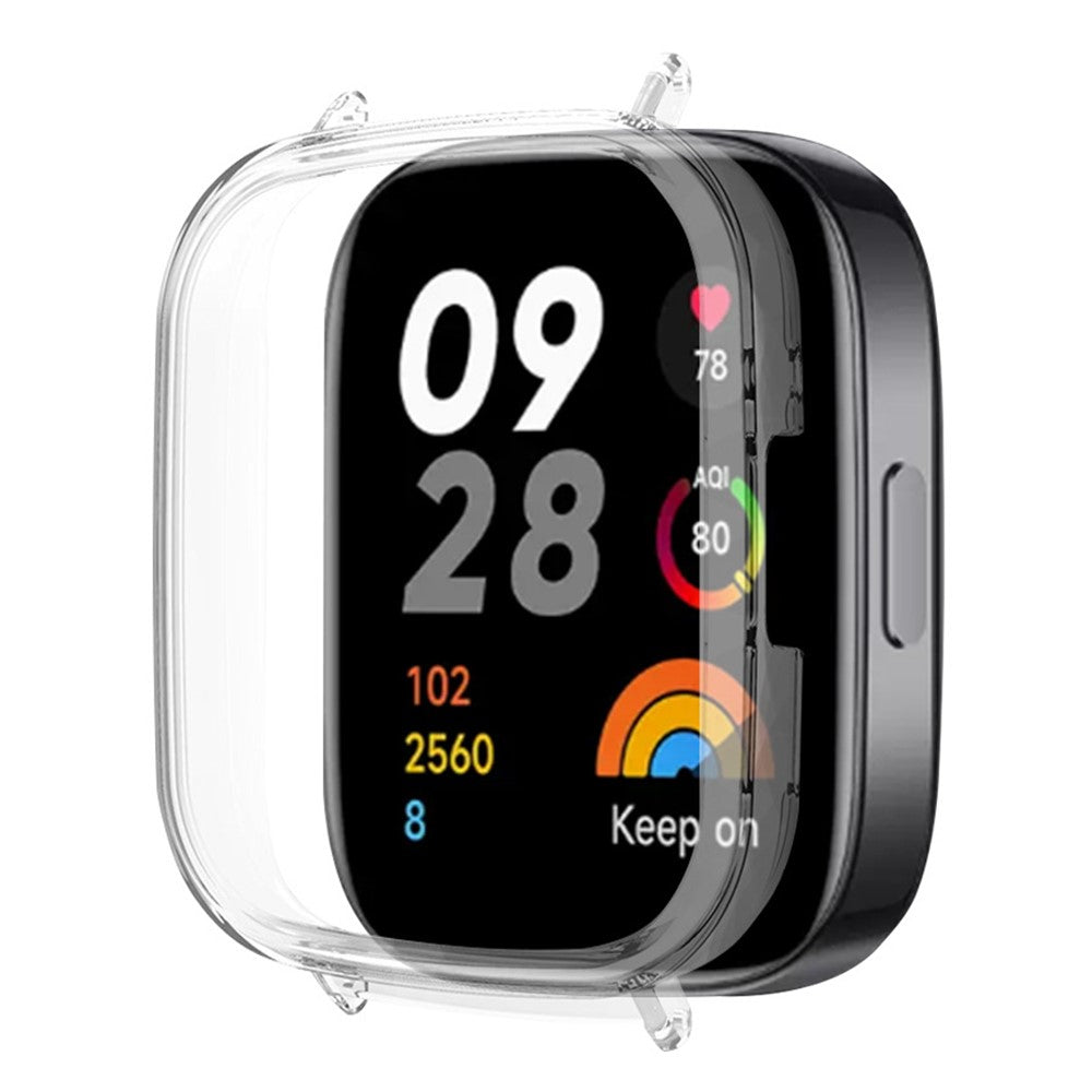 rigtigt-fint-silikone-cover-passer-til-xiaomi-redmi-watch-3_2.jpg Rigtigt Fint Silikone Cover passer til Xiaomi Redmi Watch 3