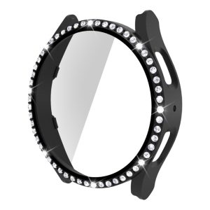 Vildt Flot Cover med Skærmbeskytter i Plastik og Rhinsten passer til Samsung Galaxy Watch 5 (44mm)