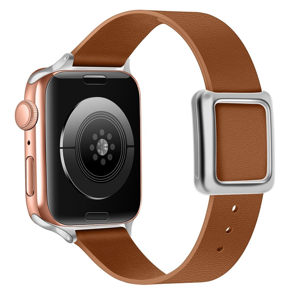 Vildt Skøn Ægte Læder Universal Rem passer til Apple Smartwatch