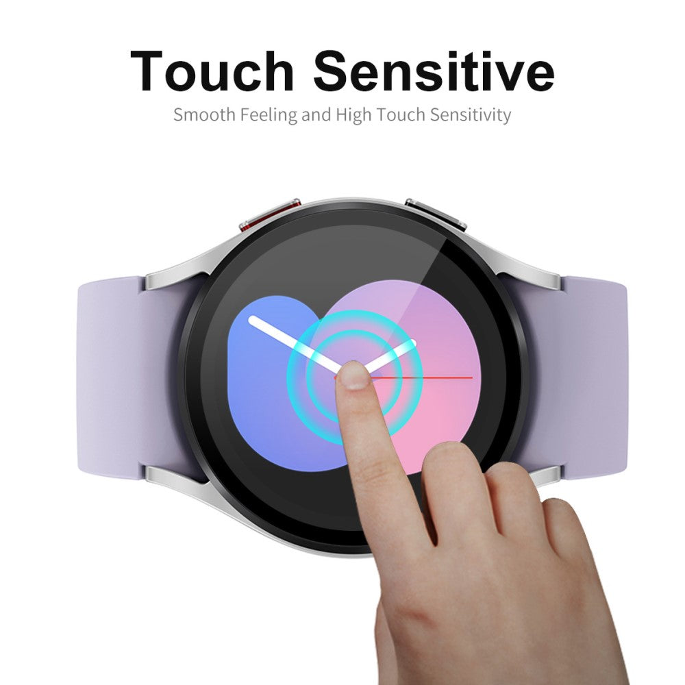 2stk Hærdet Glas Skærmbeskytter passer til Samsung Galaxy Watch 5 (40mm)