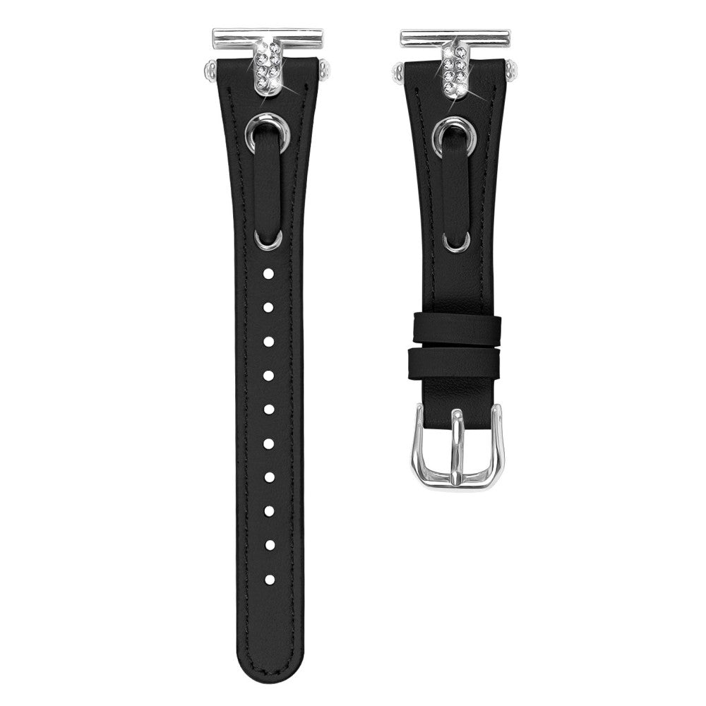 Ægte Læder Universal Rem passer til Garmin Forerunner 245 / Garmin Forerunner 245 Music